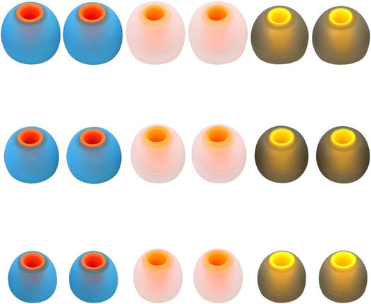 Earbud Tips Earbuds Replacement Tips Ear Tips Earbuds Eartips Eargels 9 Pairs SML