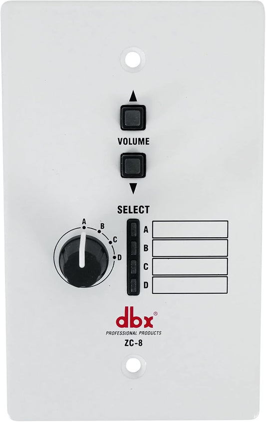 dbx ZC-8 Wall-Mounted Zone Controller