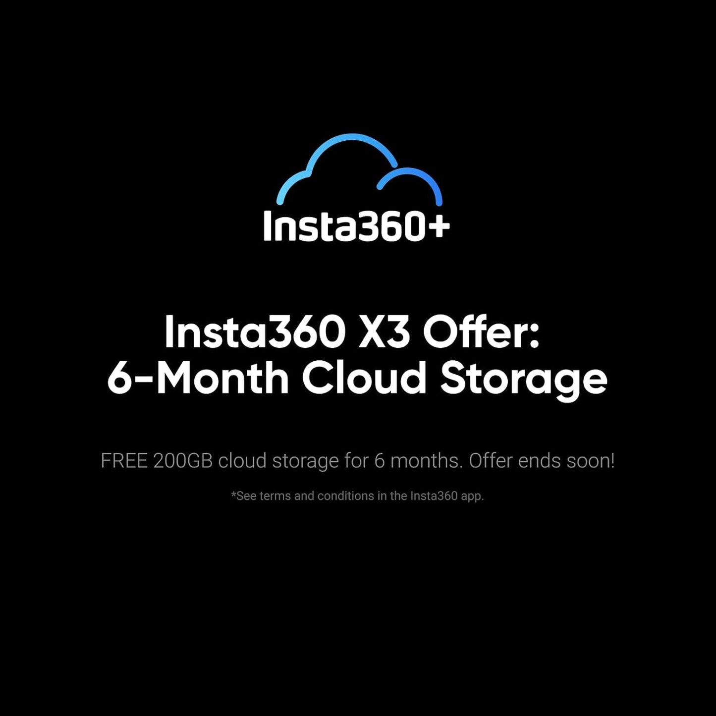 Insta360 X3 - Waterproof 360 Action Camera with 1/2" 48MP Sensors, 5.7K 360 Active HDR Video, 72MP 360 Photo, 4K Single-Lens, 60fps Me Mode, Stabilization, 2.29" Touchscreen, AI Editing, Live Stream