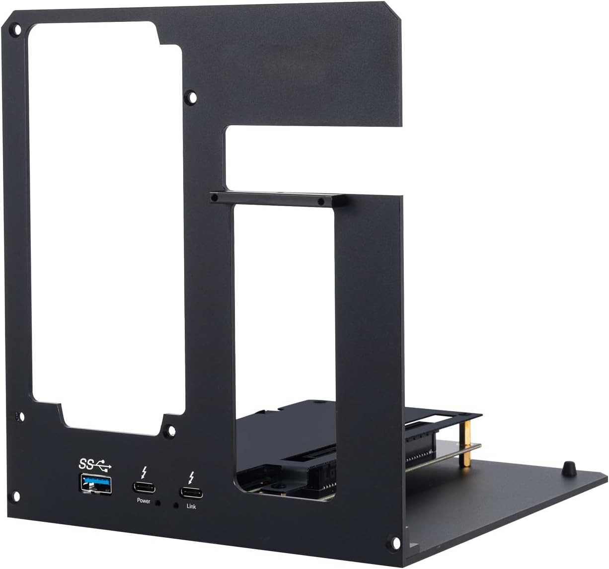 eGPU Enclosure Dock Compatible with Thunderbolt 3/4,External GPU Dock for Laptops and Gaming Handheld,External Graphics Card Dock Compatible with NVIDIA/AMD PCIe,ATX Power Supply