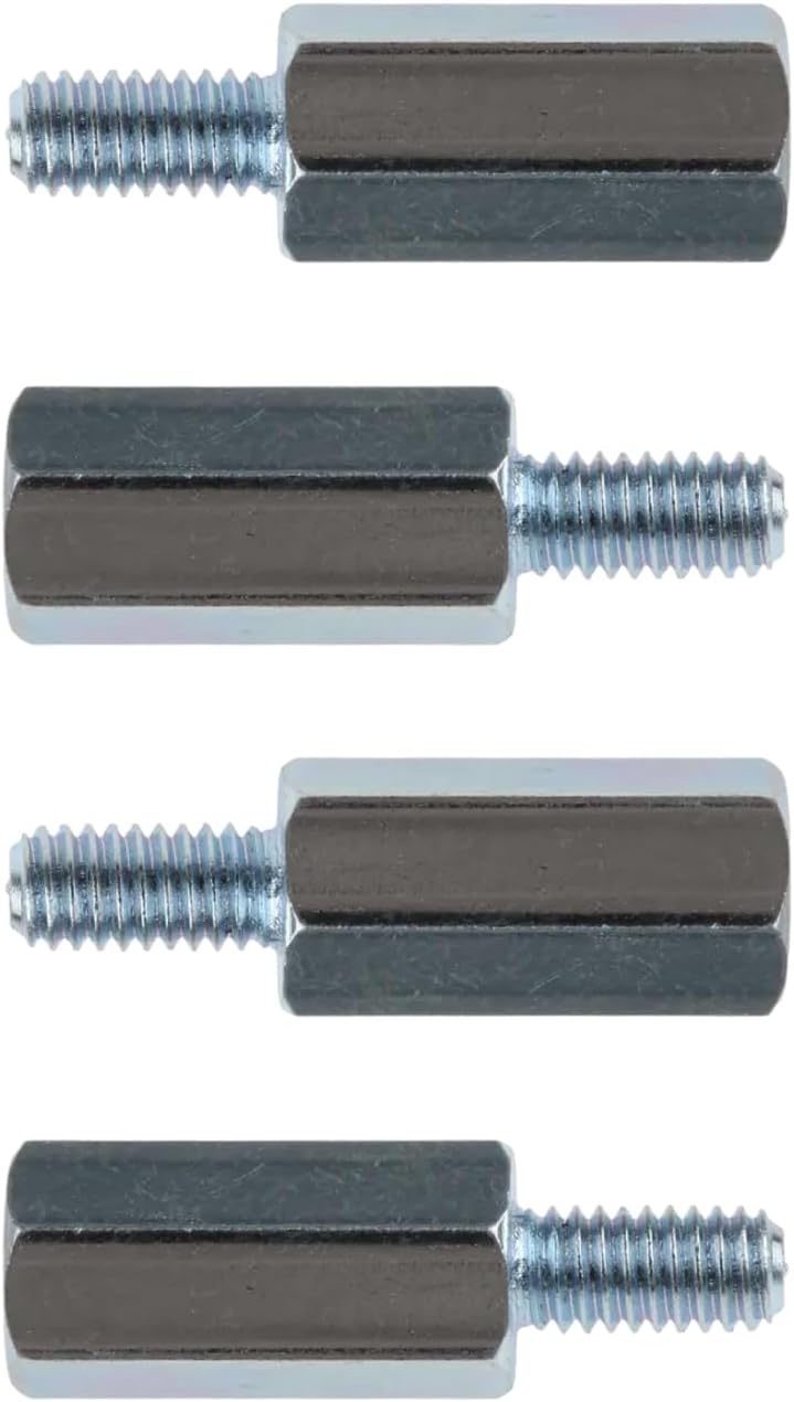 Kado Wall Mount Spacer Adapter Set for Desktop/Portable Monitor, 4pcs M4x14mm Hex Stainless Steel Standoff Spacer Screw Nut Bolt Motherboard Prototyping Accessories for PCB, Computer & Circuit Board