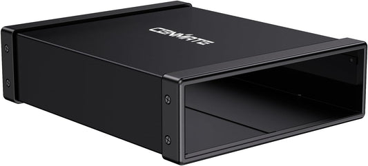5.25" Blu-Ray/CD/DVD SATA Drive enclosure with USB A/C 3.0, 5.25 drive enclosure, Optical Drive Enclosure, Aluminum Alloy, Hot swappable(Optical Drive not included)