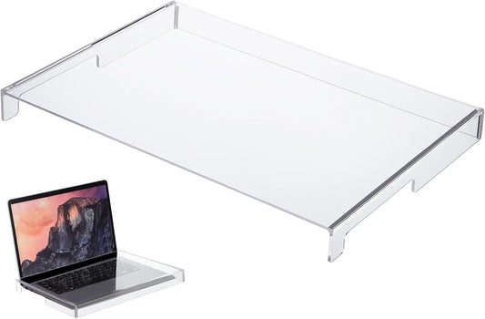 DOITOOL Clear Acrylic Keyboard Cover Protector, 14 in Laptop Keyboard Cover Mechanical Laptop Protector Cats from Touching Keyboard,13.8x9.8x0.6in