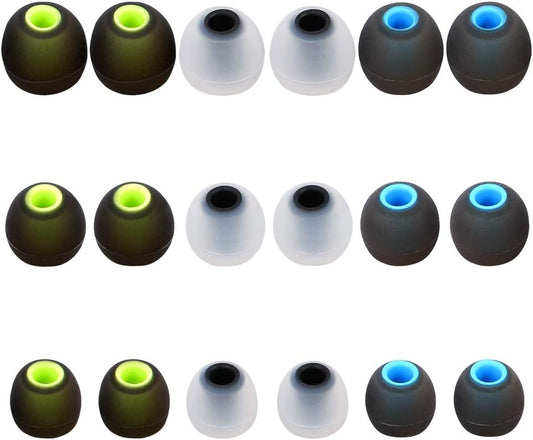 Earbud Tips Replacement Ear Tips Eartips Eargels 9 Pairs SML