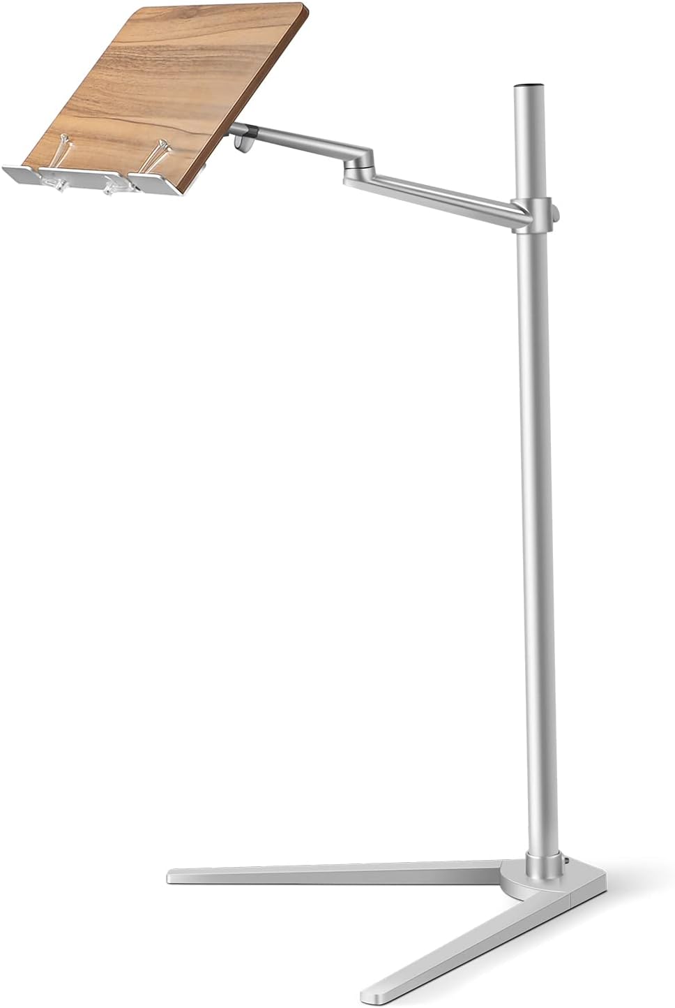 Book Stand for Reading, Floor Stand/Holder for Laptop,Tablet,Phone,Compatible with MacBook,iPad Notebook