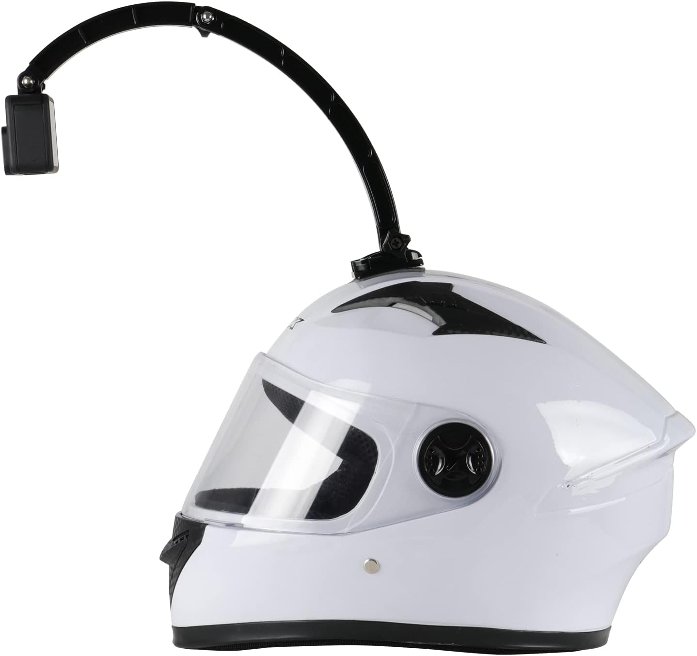 HSU 3 in 1 Curved Extension Arm Kit, Extension Pivot Arm Adjustable Monopod Bracket for GoPro Hero 13/12/11/10/9/8/7/6/5 Black, Session 5/4, DJI Osmo Action and More