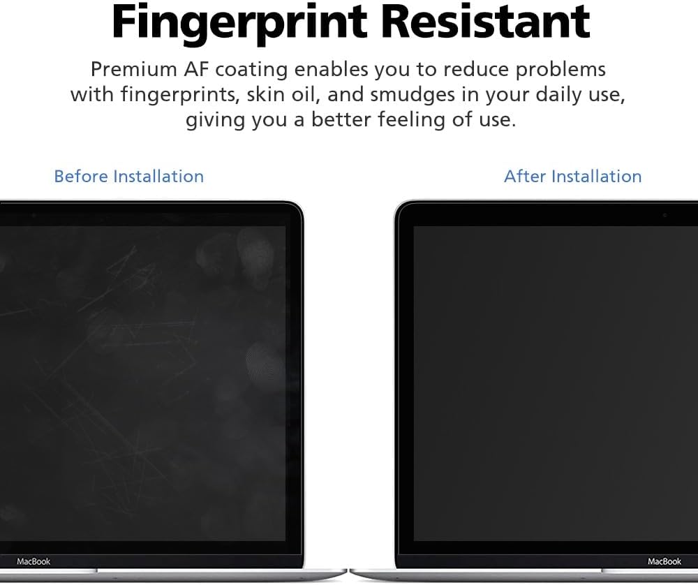 Magnetic Privacy Screen Protector for MacBook Pro 16 Inch (2024 M4,2023 M3,2022 M2,2021 M1), Removable Anti Glare Anti Blue Light Anti Spy Screen Filter