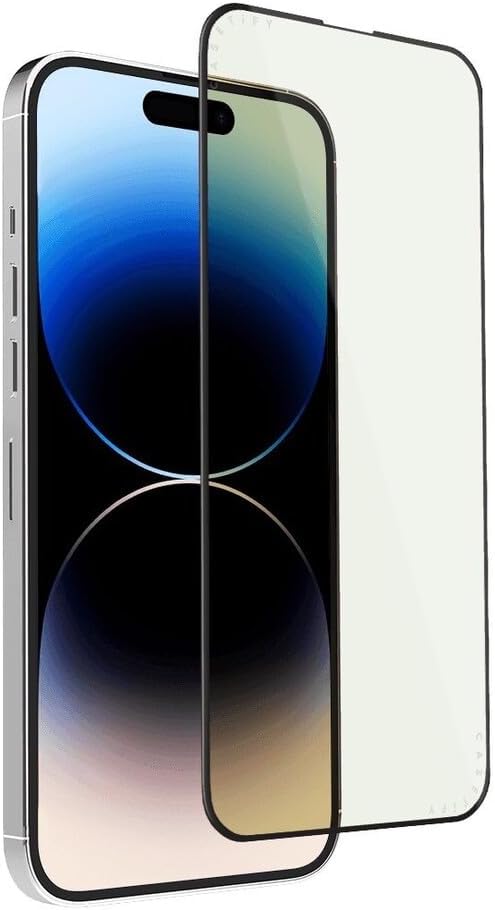 CASETiFY Impact Anti-Blue Light Screen Protector [Tempered Glass] for iPhone 14 Pro