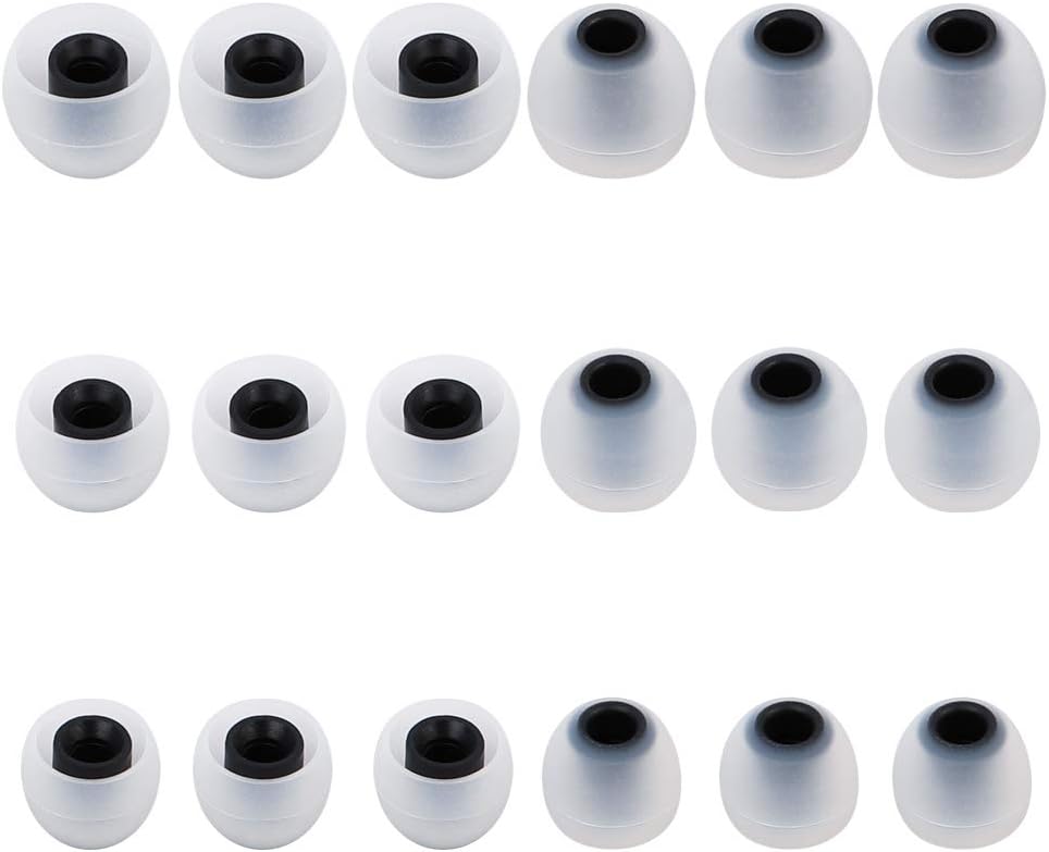 Earbud Tips Earbuds Replacement Tips Ear Tips Earbuds Eartips Eargels 9 Pairs SML