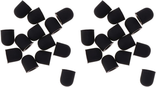 Gatuida 30pcs Stylus Replacement Tips, Rubber Stylus Tips Replacement Covers for Touch Screen Pens,6mm