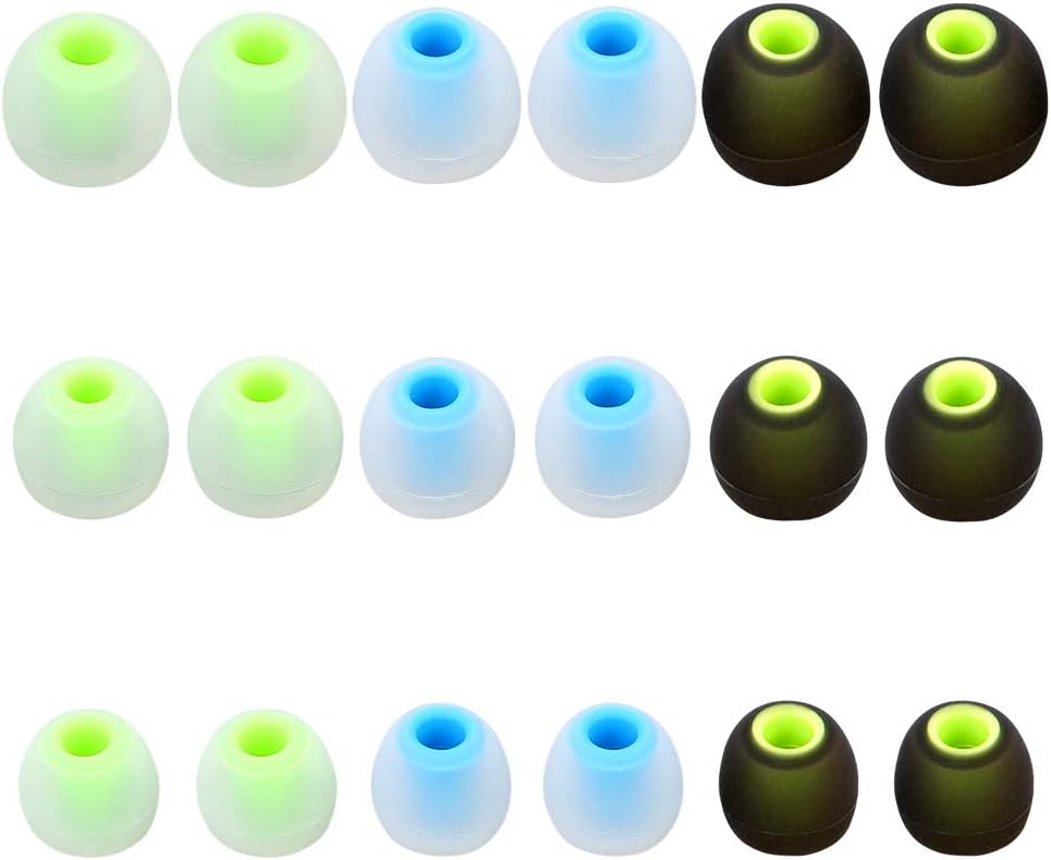 Earbud Tips Earbuds Replacement Tips Ear Tips Earbuds Eartips Eargels 9 Pairs SML