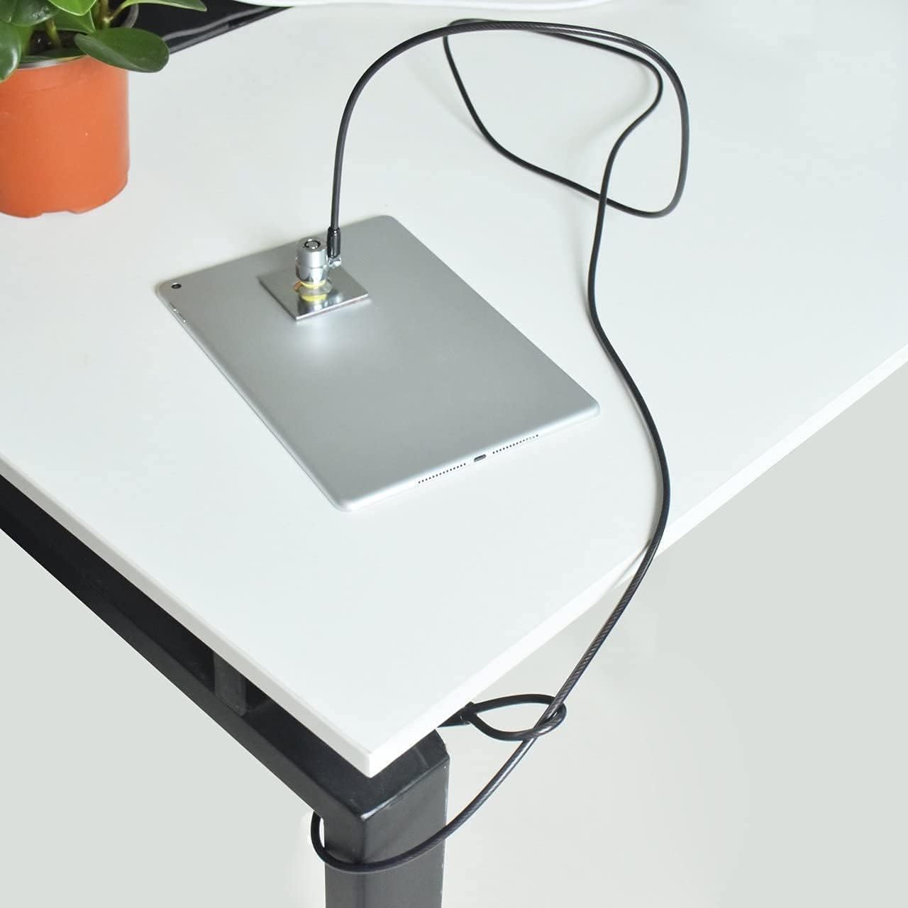 I3C Laptop Cable Lock, Hardware Security Cable Lock with Keys, Anti Theft Combination Lock for Laptop Monitor Compatible with Tablet Surface Projector and Other Electronic Devices