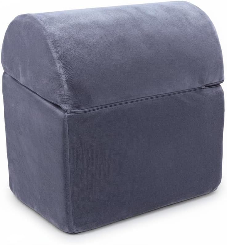 Adjustable Foot Rest for Under Desk - 3-in-1 Ergonomic Foot Stool with Zipper Connection, Height Adjustable for Office, Home & Gaming (Gray)