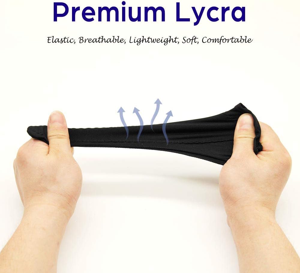 AKX Artist Glove Small - 2 Pack Palm Rejection Drawing Gloves for Graphic Tablet, iPad - Smudge Guard, Reduce Friction, 1-Finger, Elastic Lycra, Good for Left and Right Hand, Black | AK-01
