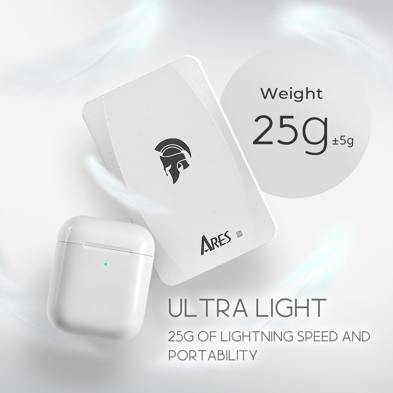 DATO External SSD 2TB, Portable SSD External Solid State Drive, USB 3.2 Gen 2x1 Type C Up to 1050/1000 MB/s, Super Light and Compact Portable Solid State Drive - ARES Torch