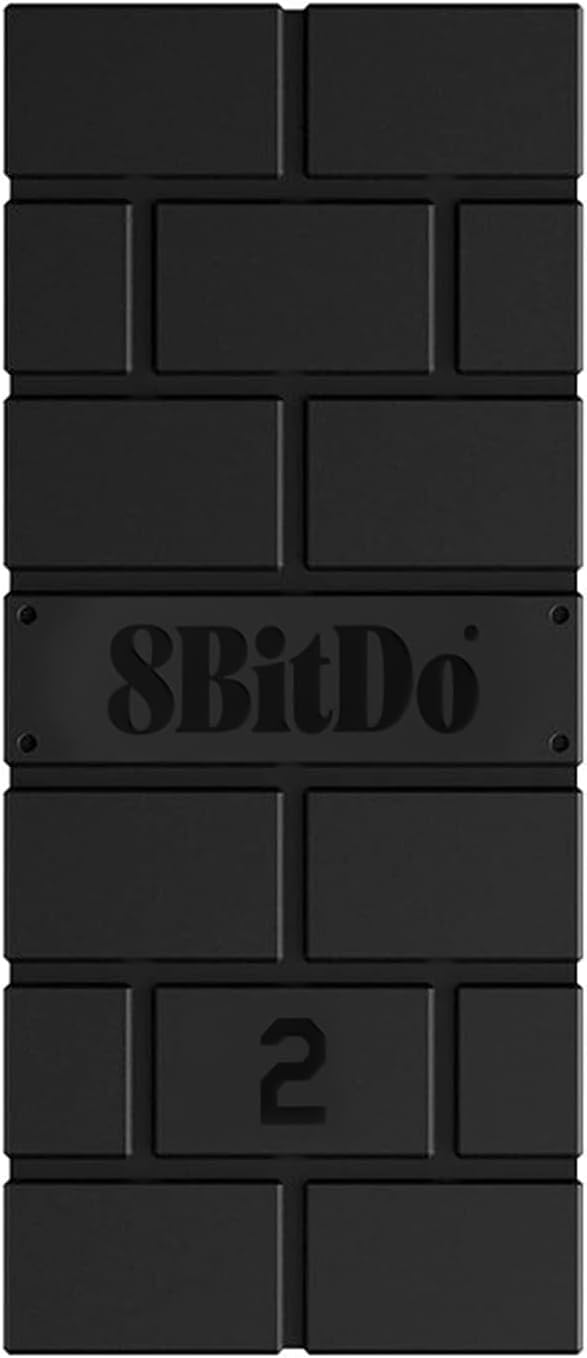 8Bitdo Adapter Switch Controller Adapter 2 USB Wireless for Switch/Switch 2, Windows, Mac & Raspberry Pi, Compatible with Xbox Series X & S Xbox One Bluetooth Controller, PS5/PS4/PS3 Controller