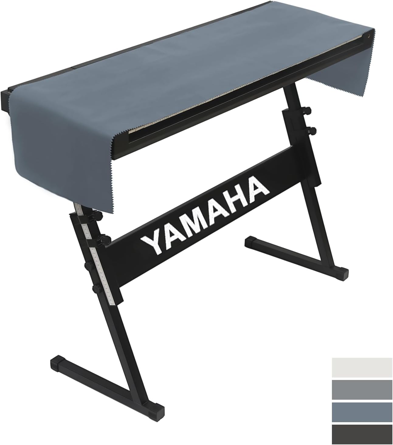 Piano Keyboard Cover 88 Keys,Piano Keyboard Dust Cover,Premium Protection for Electronic Keyboards ,Dirt-Proof, Light Luxury Design-blue