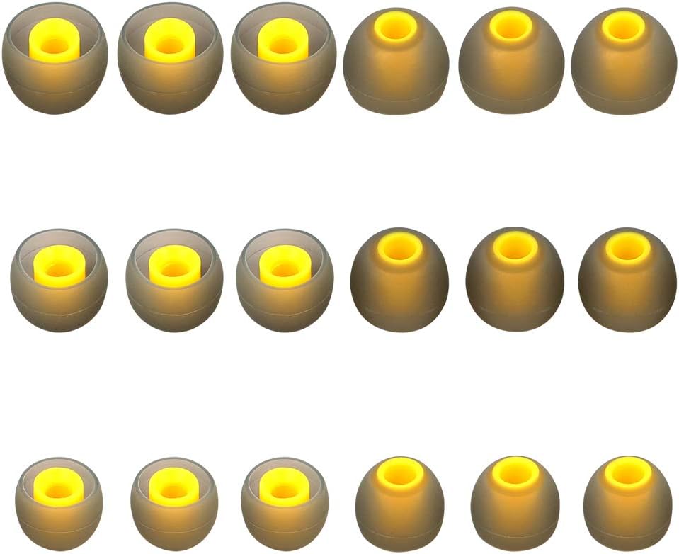 Earbud Tips Earbuds Replacement Tips Ear Tips Earbuds Eartips Eargels 9 Pairs SML