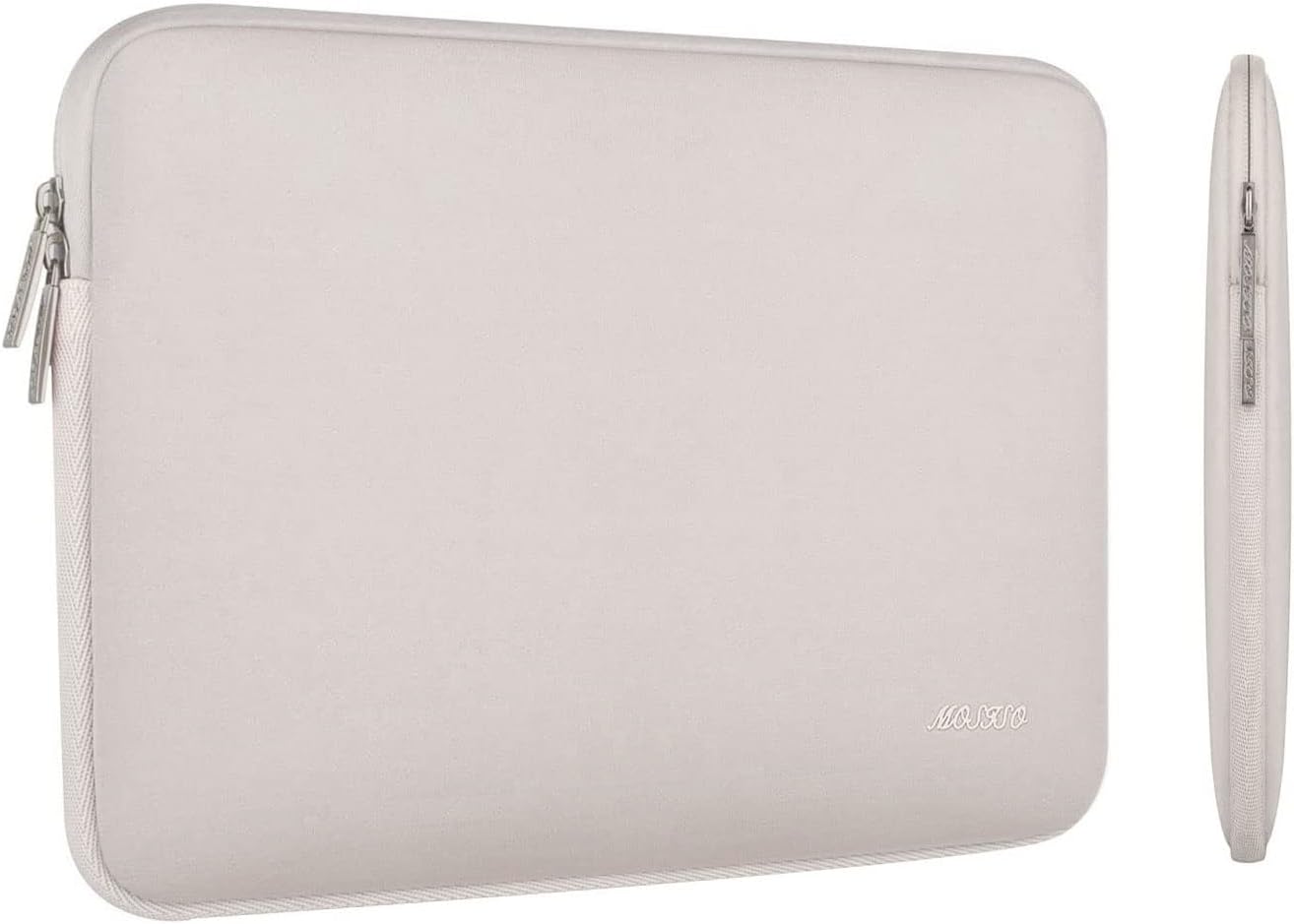 MOSISO Laptop Case 14 inch, 14 inch Laptop Sleeve Bag Compatible with HP Lenovo Dell ASUS Acer, HP Stream, Dell Latitude, Lenovo IdeaPad, Neoprene Computer Sleeve Bag with Small Case, Rock Gray