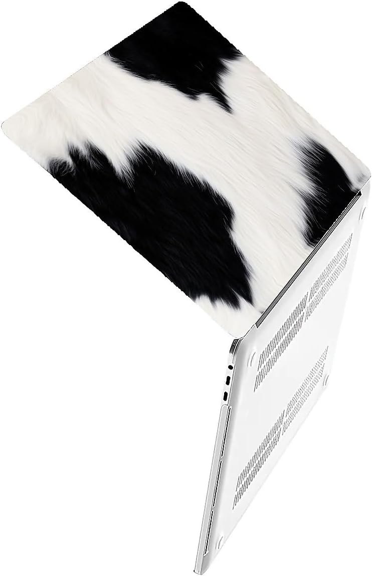Compatible with MacBook Air 13.3 13.6 Inch Case 2022 2021 2020 2019 Plastic Hard Shell Case Cover,13.3 Pro(A1706/A1708/A1989/A2159/A2289/A2338), Cow