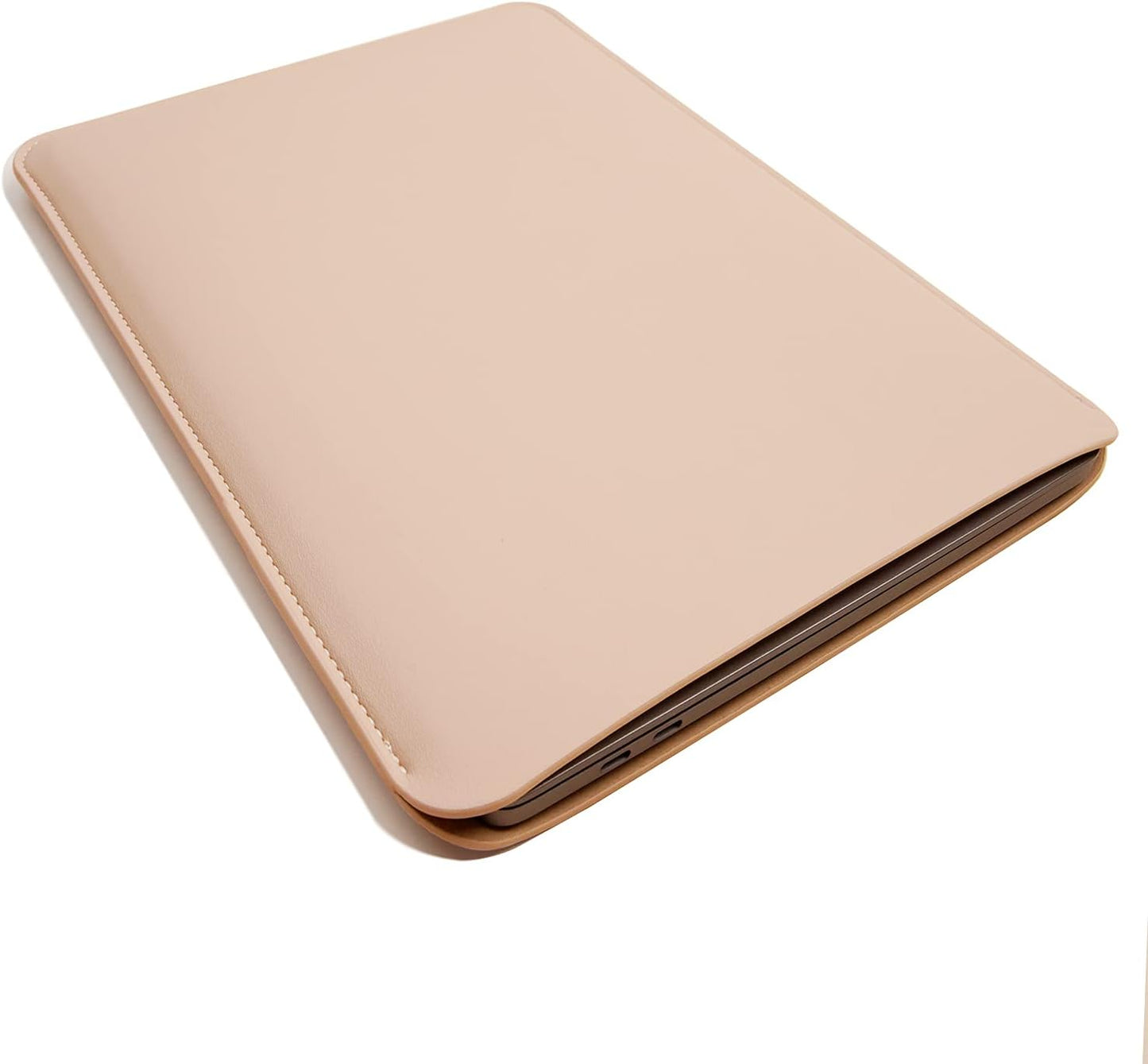 Laptop Sleeve 15.3 Inch Compatible with 2024 New 15 MacBook Air A3114 A2941 Color Beige