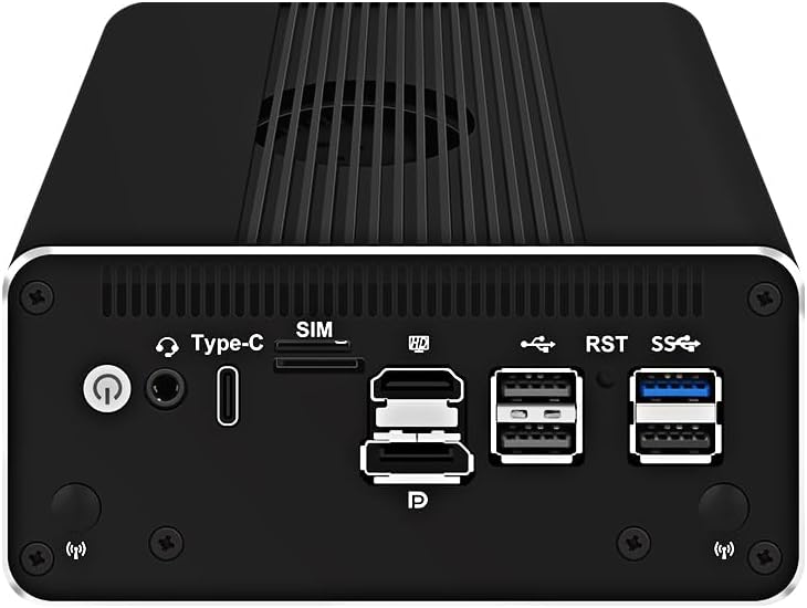 CWWK Intel Alder Lake N100(4C/4T Up to 3.4GHz)/N305(8C/8T Up to 3.8GHz) Dual SFP+10GbE Mini PC|4xIntel I226-V 2.5GbE |DDR5 Memory|PCI-E x4|HDMI+DP+Type-C (10 Gigabit N305, 16G RAM 1TB SSD)
