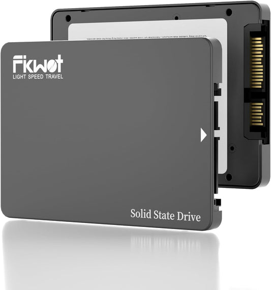 FX812 256GB SSD SATA III 2.5" 6GB/s, 3D NAND TLC, 70% SLC Cache, Up to 560MB/s, Compatible with Laptop & PC Desktop