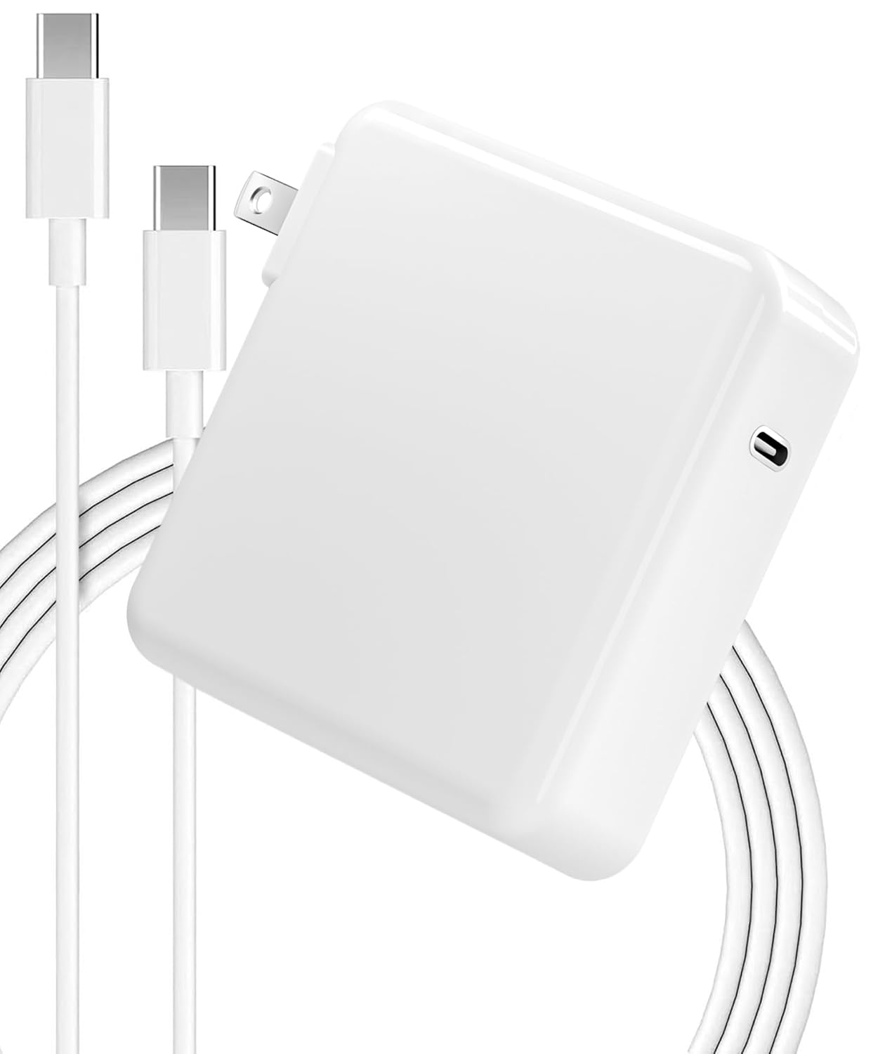 Mac Book Pro Charger - 118W USB C Fast Charger Power Adapter Compatible with MacBook Pro/MacBook Air 16 15 14 13 Inch, M1 M2 M3 M4, New iPad Pro and All USB C Device, Charge Cable 6.6ft