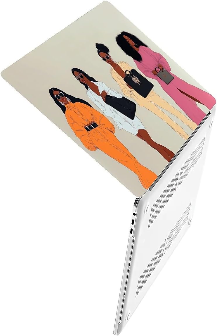 Compatible with MacBook Air 13.3 13.6 Inch Case 2022 2021 2020 2019 Plastic Hard Shell Case Cover,13.6 Air (A2681) M2 2022, Beautiful Women