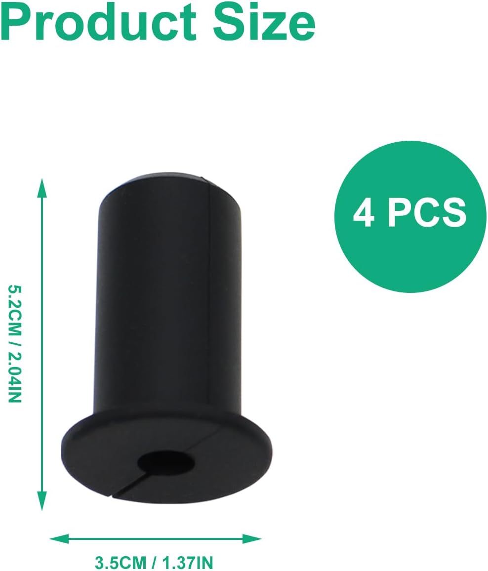 Cable Bushing for Starlink Cable Routing Kit Wall Pass Through, 3/4 inch Wall Sleeve Grommet Cover, 4 PCS