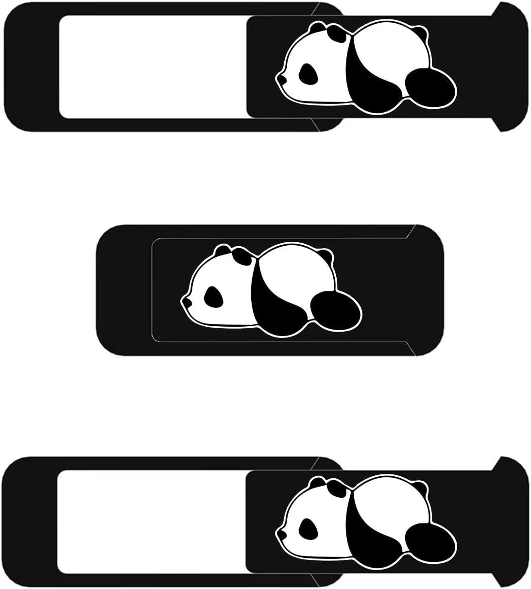 Laptop Camera Cover Slide,Webcam Cover Slide,Protecting Your Privacy Security & Shelter from Breath Lamp-Cute Pattern Design丨Fits Laptop & Desktop, PC-Ultrathin for iMac(Pnada)