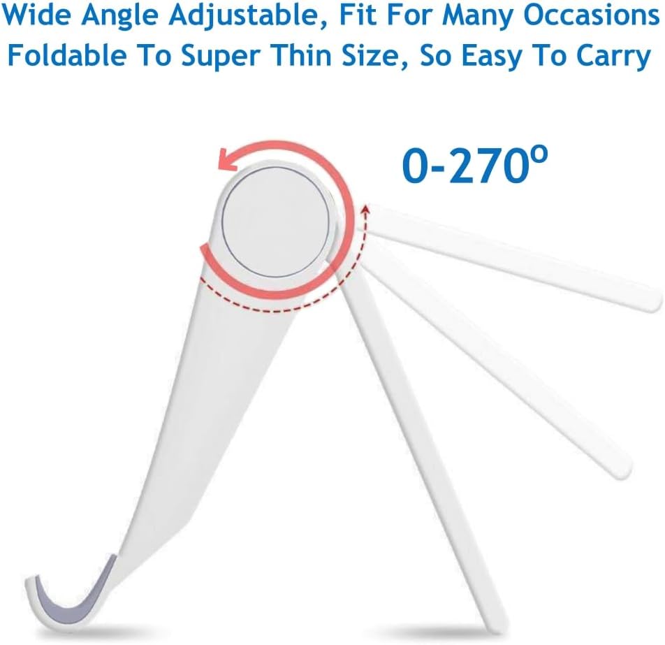 Cell Phone Stand for Desk Foldable Cell Phone Holder Desk Tablet Holder Mobile Phone Dock, Multi-Angle Universal Adjustable Tablet Dock Compatible with Most Cell Phones (Green)