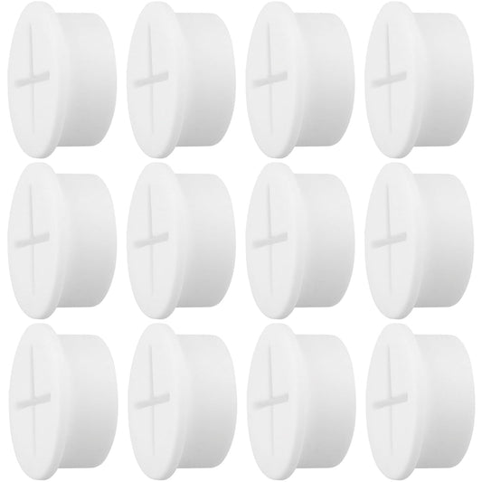 Desk Grommet,1 Inch Flexible Rubber Grommets, Silicone Cable Cord Grommet Wire Hole Cover for Desk, Table and Other Furnitures(12Pack)