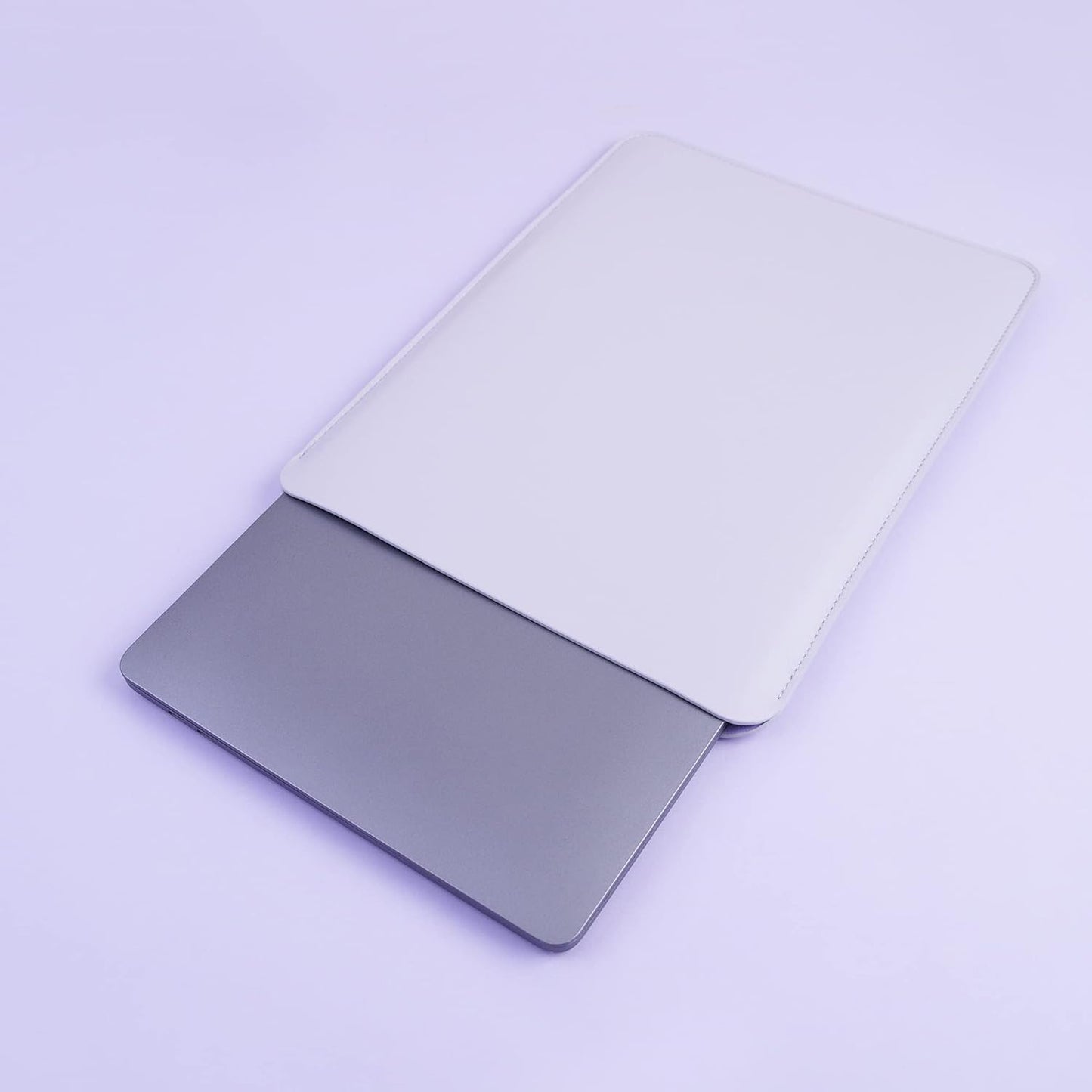 Laptop Sleeve 14 Inch Compatible with New 14 inch MacBook Pro A2992/2918 M3 A2442, A2779, Surface Laptop 13.5 5th Gen Color Light Purple