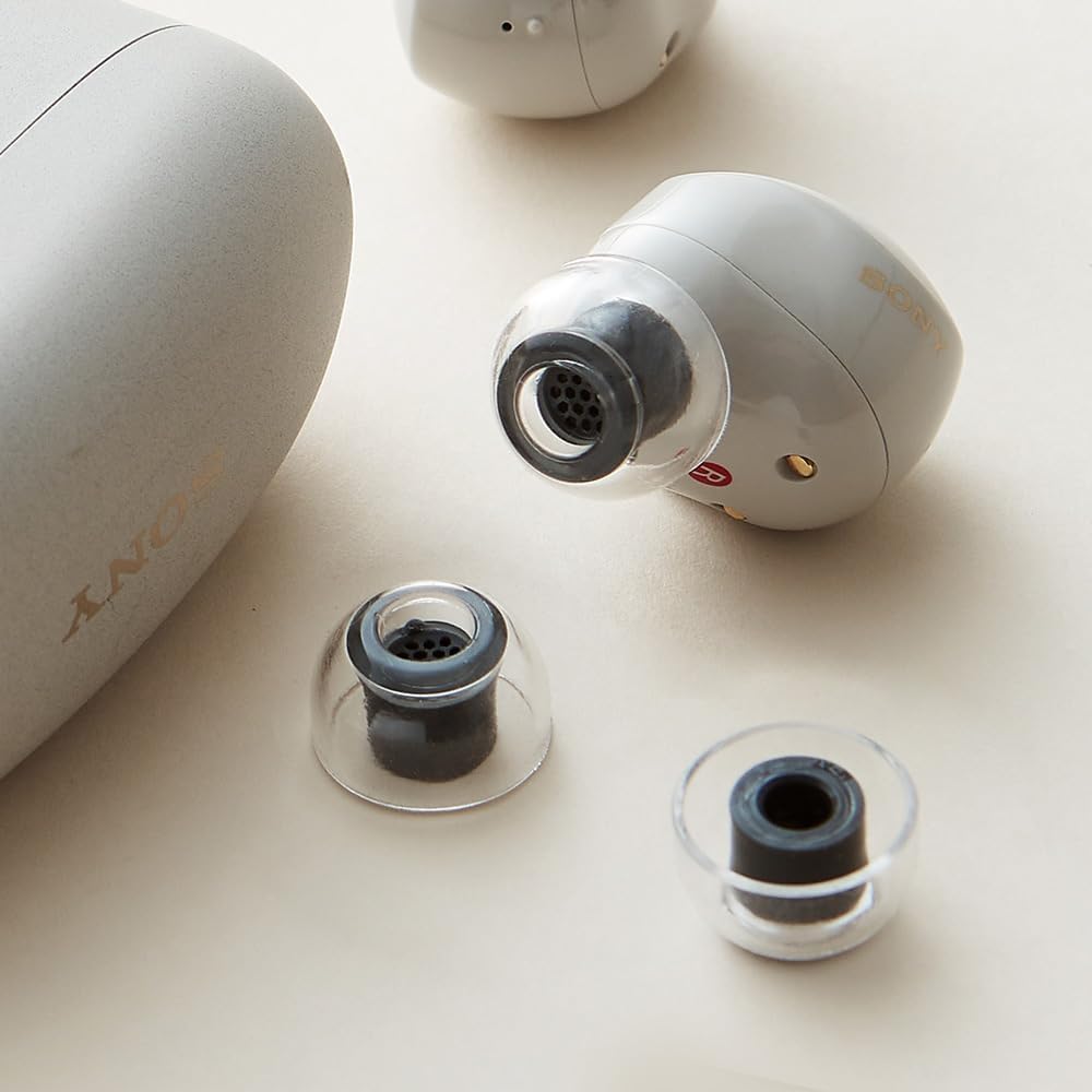 AZLA SednaEarfit XELASTEC 2 (ML) - Earbud Tips for Wireless Headphones - Noise Canceling Earbuds Replacement Tips - Eartips Compatible with Sony, Samsung, Beats, JLab, Skullcandy, Sennheiser