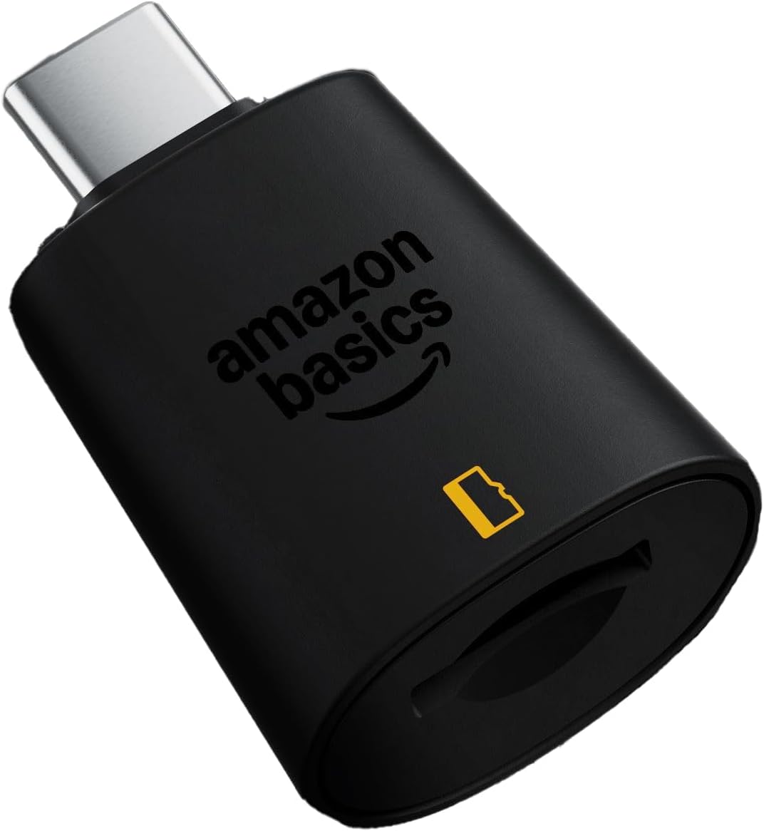 Amazon Basics Micro SD Card Reader USB-C 3.0