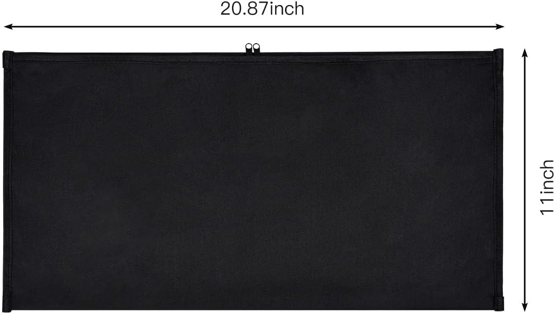 Keyboard Bag Case Sleeve Pouch for Universal Keyboard, Logitech/Razer/Das/Havit/Apple Magic Keyboard Protector, Wireless/Wire Computer/Gaming PC Keyboard Dust Cover-Black