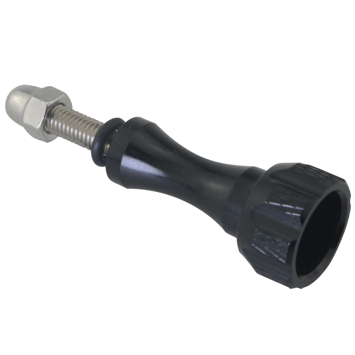 3PCS Black Aluminium Alloy Hand Tightened Screws Length 19.6mm Universal Action Camera Accessories Adapter Screw for Connecting Tripods Selfie Sticks Fill Light