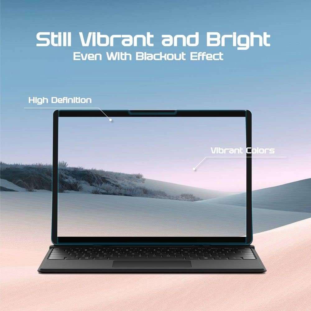 Computer Privacy Screen Filter for Widescreen Monitor - Anti-Glare, Blue Light Reduction, and Privacy Shield Protector - 24 Inch 16:9 Aspect Ratio