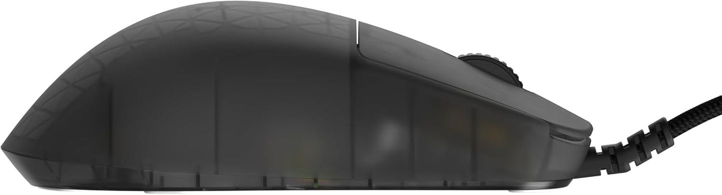 ENDGAME GEAR OP1 RGB Gaming Mouse - Precision Sensor, Kailh GX Switches, White Frost, RGB Lighting, Dark Frost