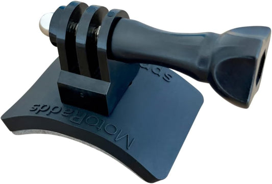 Flex Classic Flexible Adhesive Action Camera Mount for Motorcycle windscreens, MX Visor Peaks, Helmets, fairings, cowls, and More! Compatible with GoPro, Insta360, DJI, Sugru, and More