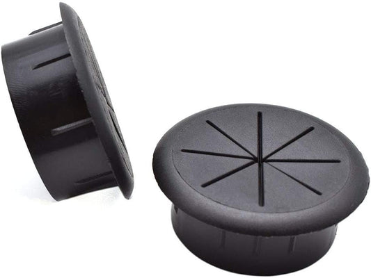 Aifeier ET 2 Inch (50mm) Flexible Desk Grommets Wire Cord Hole Cover Cable Organizer for Desktop Equipment Wiring Management and Protection