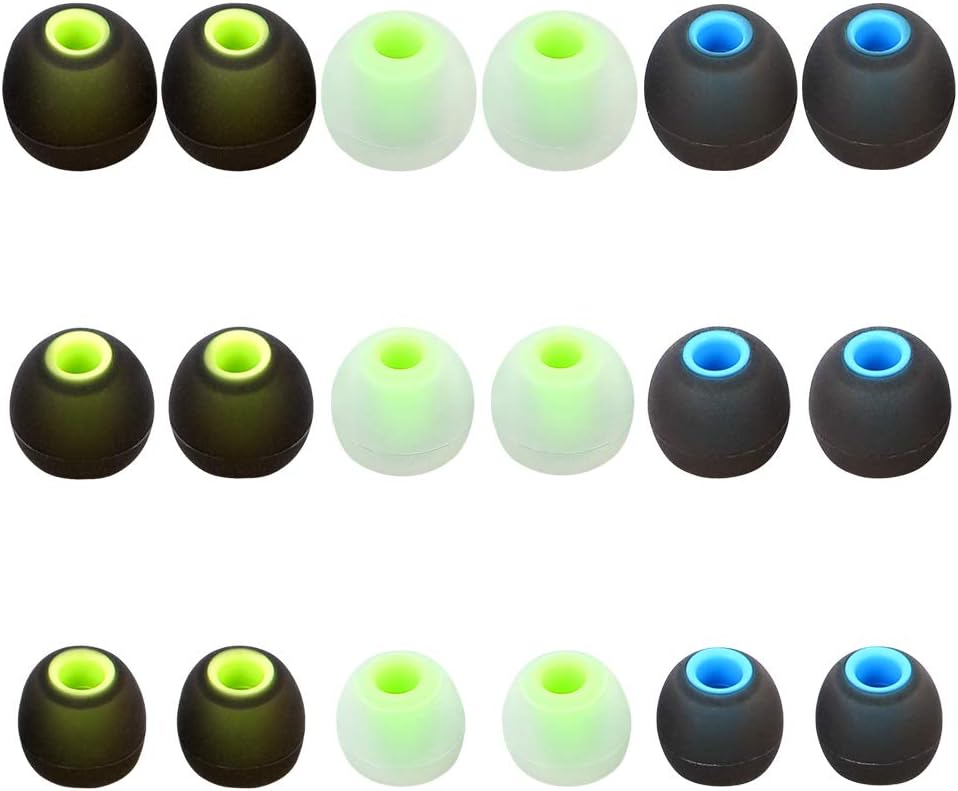 Earbud Tips Replacement - 9 Pairs SML Eartips Eargels