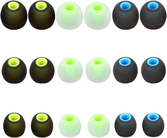 Earbud Tips Replacement - 9 Pairs SML Eartips Eargels