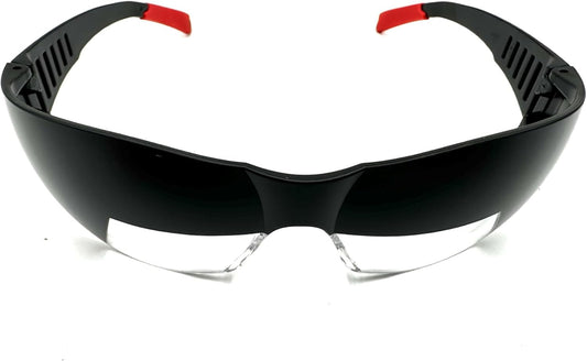 Flaperon Black Fog Foggles for Pilot Training, Adjustable Band, Embossed Hard Case. IFR and VFR training foggles. Durable polycarbonate lenses. Rubberized Tips.