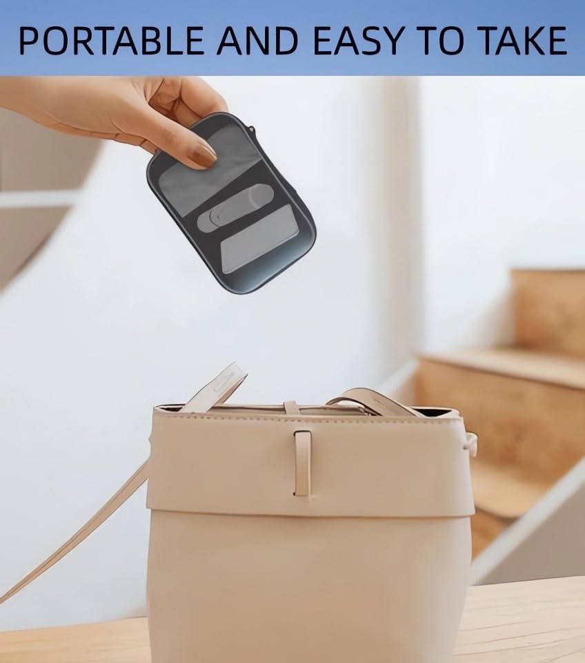 2024 Smartphone Camera Mirror Reflection Clip Kit -【New Version】 Smartphone Selfie Reflector, Adjustable Mobile Phone Reflection Camera Clip, Mirror Reflection Phone Clip for All Phones (2PCS-White)