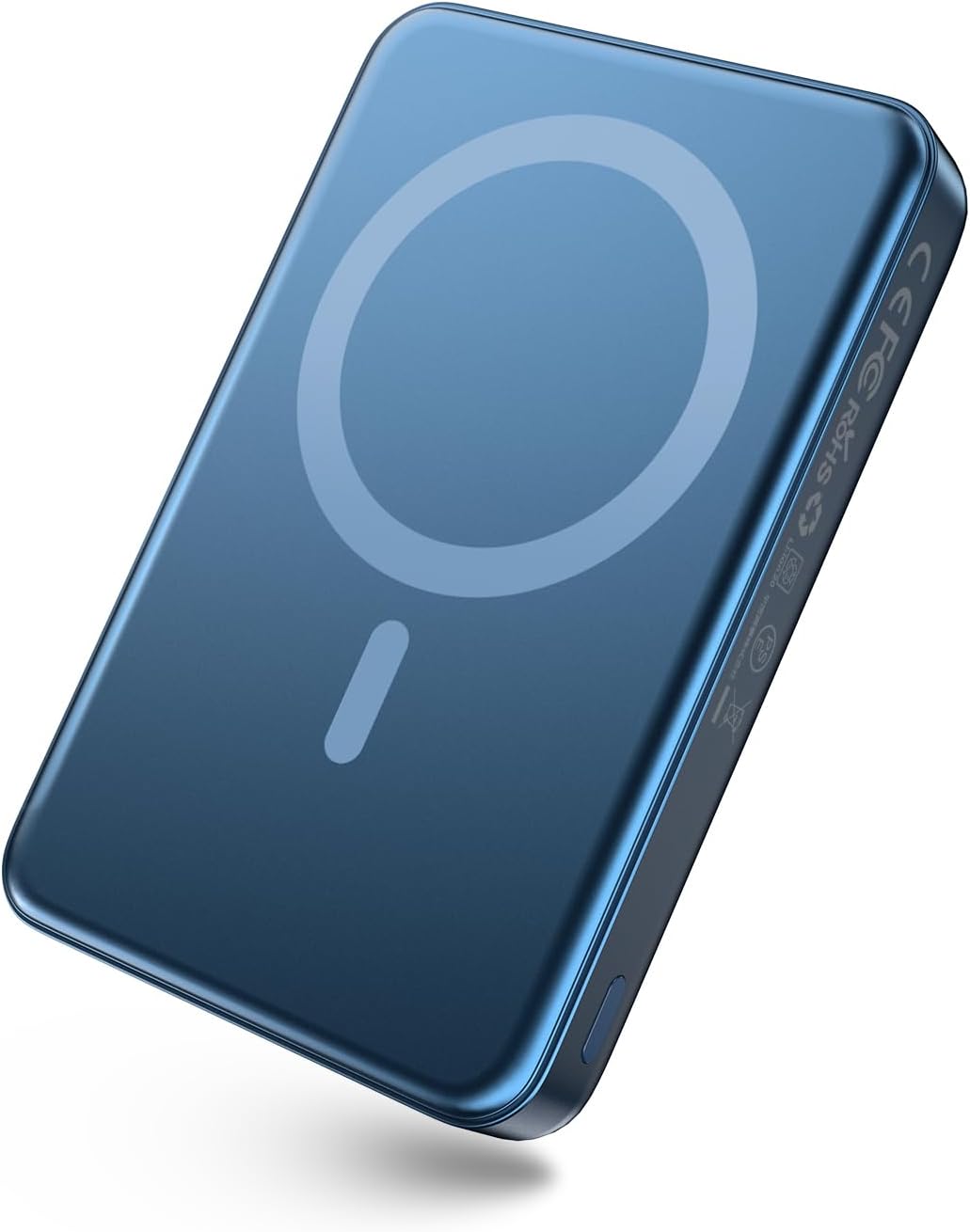 for Magsafe Battery Pack, 10000mAh Magnetic Portable Charger with USB-C Cable 20W Fast Charging, Slim & Lightweight Wireless Power Bank for iPhone 16/15/14/13/12 Series, for Travel Cruise Essentials