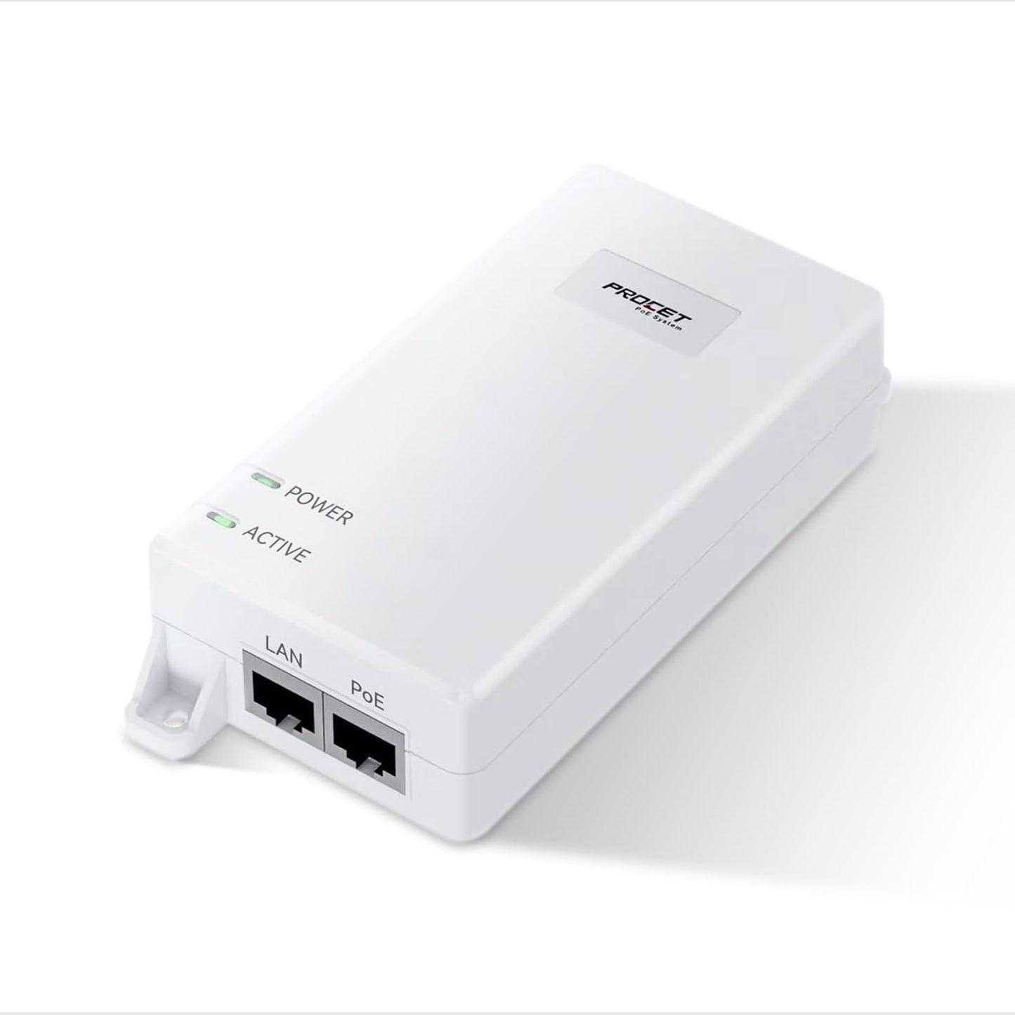 Gigabit PoE++ Injector 60W IEEE802.3bt/at/af Compliant, Supplies 15.4W or 30W or 60W Power Over Ethernet Distances Up to 328ft, PoE Injector Adapter for Camera/Access Point, EN60GB