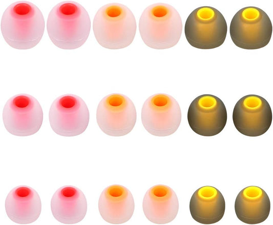 Earbud Tips Replacement - 9 Pairs SML Eartips Eargels