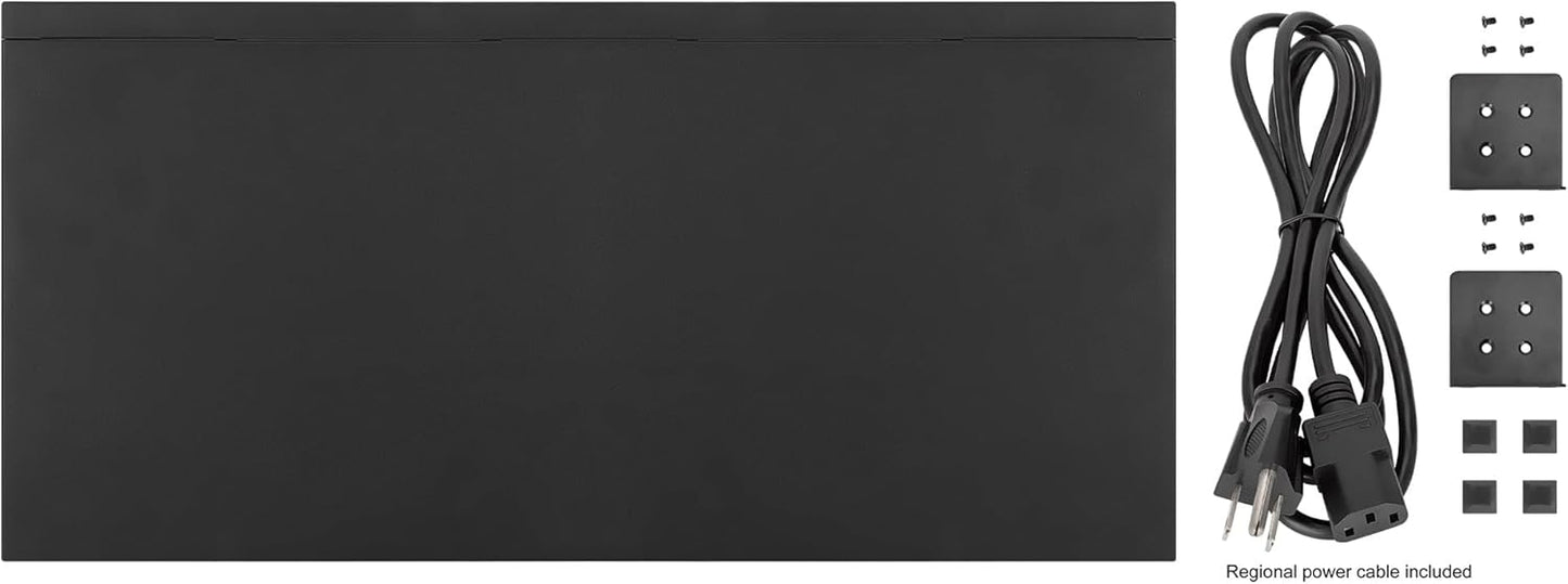 Intellinet 28-Port L2+ Fully Managed PoE+ Switch - with 24 Gigabit Ethernet Ports and 4 SFP+ Uplinks – 370W Power Budget, 30W per Port Max – 3 Yr Mfg Warranty – 561846